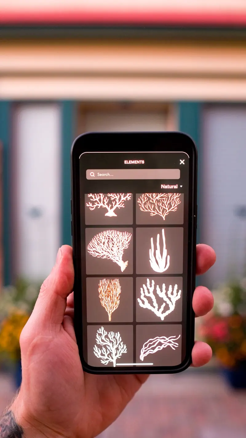 Client consultant un menu de restaurant sur son smartphone